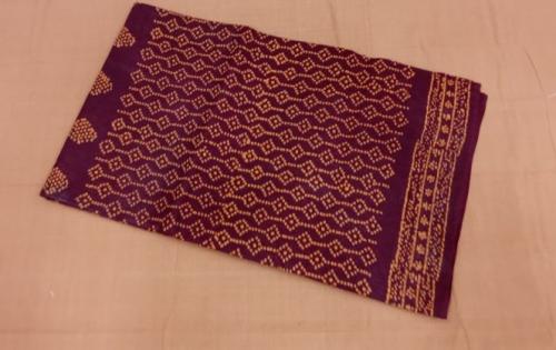 PL COTTON SAREES WITH WAX DOT PRINT DESIGNS